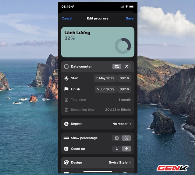 Để tr&aacute;nh qu&ecirc;n một sự kiện n&agrave;o đ&oacute; quan trọng, bạn c&oacute; thể sử dụng ứng dụng n&agrave;y tr&ecirc;n iPhone - Ảnh 7.