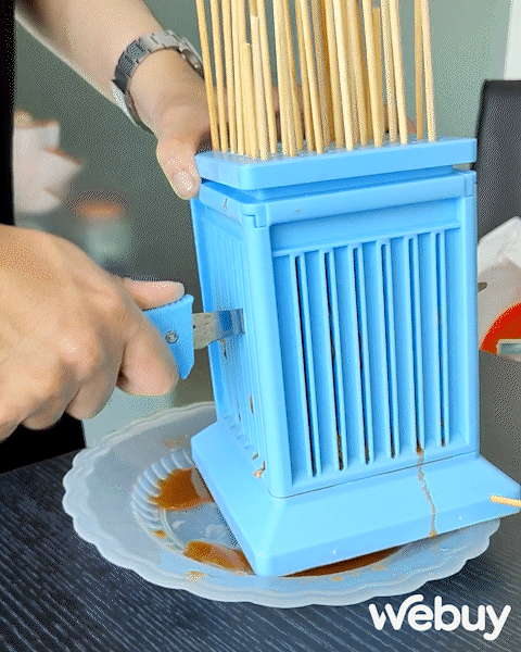 D&ugrave;ng thử hộp cắt thịt xi&ecirc;n nướng tại nh&agrave;: Nh&igrave;n th&igrave; hay đ&oacute; nhưng d&ugrave;ng th&igrave; đ&uacute;ng l&agrave; "b&oacute; tay" - Ảnh 7.