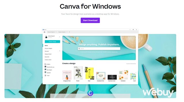 Canva vừa ra mắt phi&ecirc;n bản Desktop d&agrave;nh cho Windows, v&agrave; đ&acirc;y l&agrave; những trải nghiệm đầu ti&ecirc;n về n&oacute; - Ảnh 2.