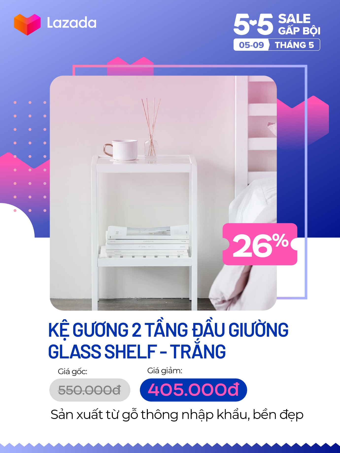 Biến hình phòng ngủ ‘cool ngầu với loạt đồ dùng tone trắng – đen chất ngất mà giá siêu hời dịp 5.5 - Ảnh 2. Biến hình phòng ngủ ‘cool ngầu với loạt đồ dùng tone trắng – đen chất ngất mà giá siêu hời dịp 5.5 - Ảnh 2.