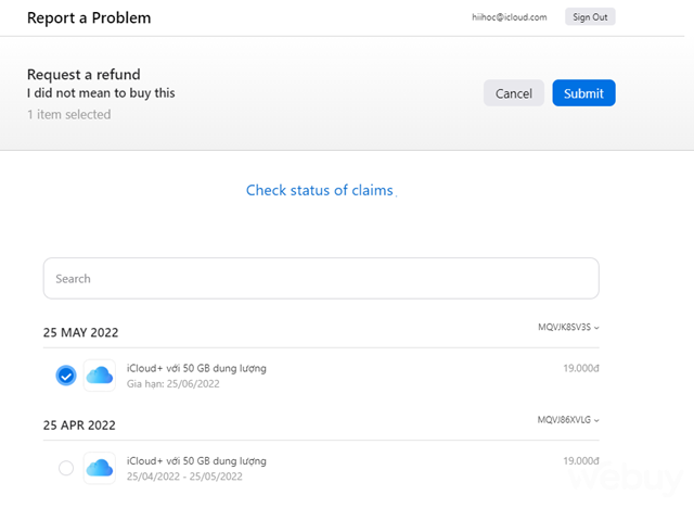 C&oacute; thể "đ&ograve;i" lại tiền từ Apple khi mua nhầm hoặc đăng k&yacute; nhầm dịch vụ tr&ecirc;n App Store hay kh&ocirc;ng? - Ảnh 5.