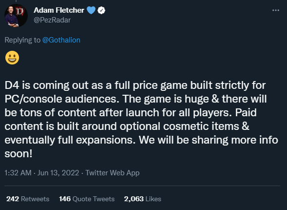 Ch&iacute;nh thức: Diablo IV sẽ ra mắt v&agrave;o năm 2023 - Ảnh 3.