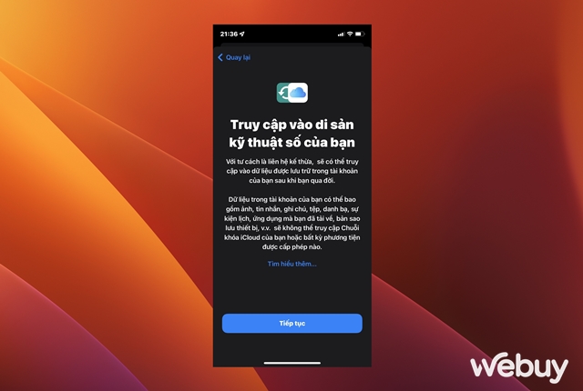 Kể từ phi&ecirc;n bản iOS 15, Apple cập nhật th&ecirc;m t&ugrave;y chọn bảo mật iCloud kh&aacute; quan trọng m&agrave; bạn n&ecirc;n sử dụng - Ảnh 5.