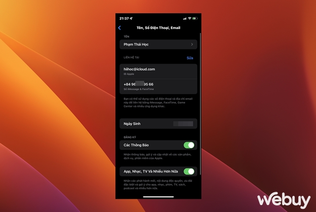Kể từ phi&ecirc;n bản iOS 15, Apple cập nhật th&ecirc;m t&ugrave;y chọn bảo mật iCloud kh&aacute; quan trọng m&agrave; bạn n&ecirc;n sử dụng - Ảnh 8.