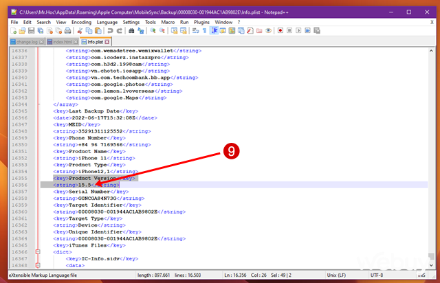 C&aacute;ch hạ cấp từ iOS 16 Developer BETA xuống phi&ecirc;n bản thấp hơn m&agrave; kh&ocirc;ng mất dữ liệu - Ảnh 10.