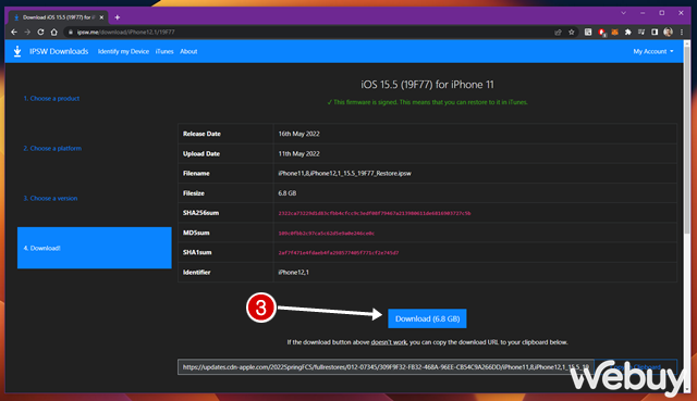 C&aacute;ch hạ cấp từ iOS 16 Developer BETA xuống phi&ecirc;n bản thấp hơn m&agrave; kh&ocirc;ng mất dữ liệu - Ảnh 4.