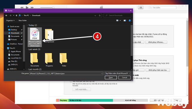C&aacute;ch hạ cấp từ iOS 16 Developer BETA xuống phi&ecirc;n bản thấp hơn m&agrave; kh&ocirc;ng mất dữ liệu - Ảnh 5.