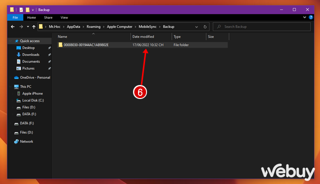 C&aacute;ch hạ cấp từ iOS 16 Developer BETA xuống phi&ecirc;n bản thấp hơn m&agrave; kh&ocirc;ng mất dữ liệu - Ảnh 7.