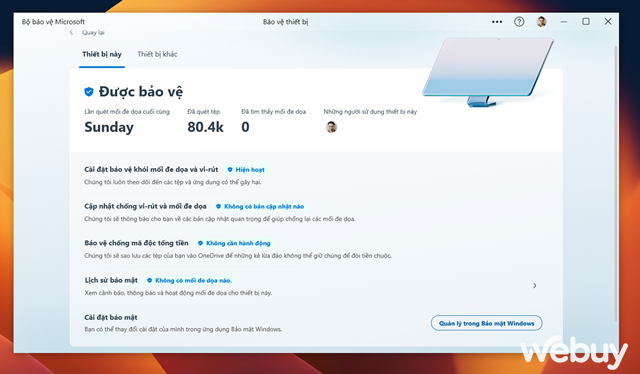D&ugrave;ng thử Defender phi&ecirc;n bản mới tr&ecirc;n Windows, c&oacute; đ&aacute;ng để n&acirc;ng cấp? - Ảnh 8.