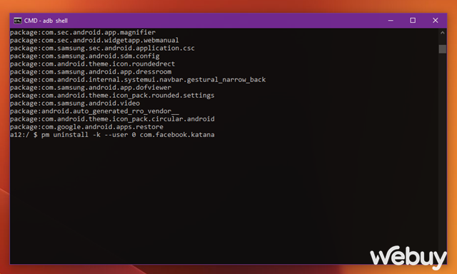 Cách xóa các ứng dụng rác mặc định trên Android mà không cần root thiết bị - Ảnh 11. Cách xóa các ứng dụng rác mặc định trên Android mà không cần root thiết bị - Ảnh 11.