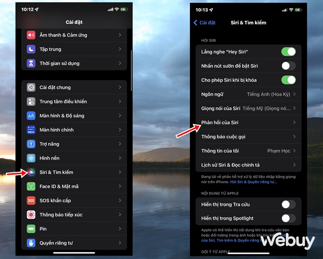 Cách “ép” Siri đọc lượng phần trăm pin mỗi khi sạc hoặc rút sạc pin - Ảnh 9. Cách “ép” Siri đọc lượng phần trăm pin mỗi khi sạc hoặc rút sạc pin - Ảnh 9.