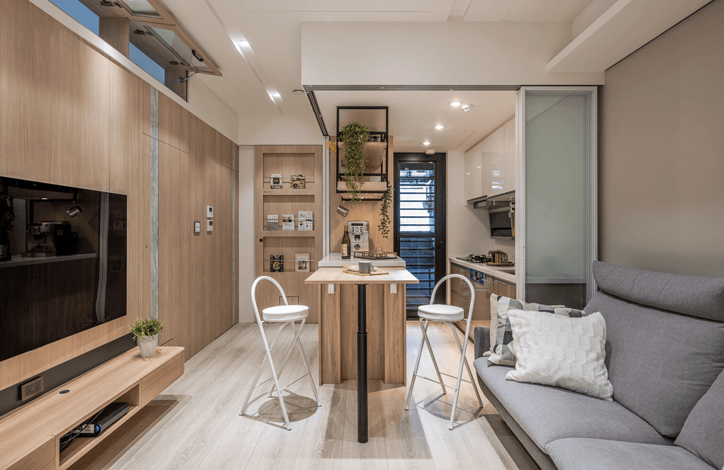 Căn hộ 60m² của gia đình 4 người sở hữu thiết kế thông minh tận dụng đến từng mét vuông, hoàn hảo không chê vào đâu được - Ảnh 12. Căn hộ 60m² của gia đình 4 người sở hữu thiết kế thông minh tận dụng đến từng mét vuông, hoàn hảo không chê vào đâu được - Ảnh 12.