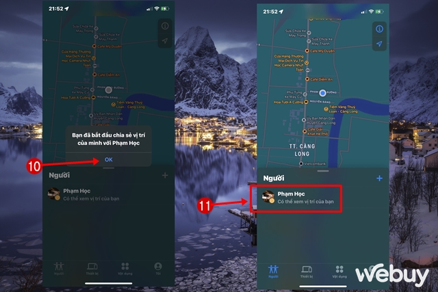 Bạn sẽ nhanh chóng biết được chiếc iPhone của mình hoặc người thân ở đâu chỉ với tính năng ẩn này - Ảnh 8. Bạn sẽ nhanh chóng biết được chiếc iPhone của mình hoặc người thân ở đâu chỉ với tính năng ẩn này - Ảnh 8.