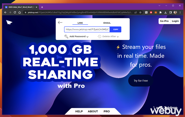 Cần chia sẻ nhanh tập tin c&oacute; dung lượng &ldquo;khủng&rdquo;? Đ&acirc;y sẽ l&agrave; giải ph&aacute;p d&agrave;nh cho bạn - Ảnh 5.