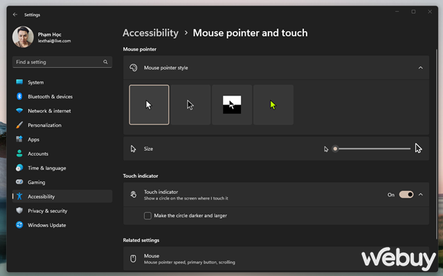 C&aacute;c t&ugrave;y chỉnh về giao diện m&aacute;y t&iacute;nh Windows gi&uacute;p ph&ugrave; hợp hơn với người lớn tuổi  - Ảnh 10.
