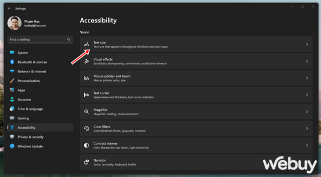 C&aacute;c t&ugrave;y chỉnh về giao diện m&aacute;y t&iacute;nh Windows gi&uacute;p ph&ugrave; hợp hơn với người lớn tuổi  - Ảnh 6.