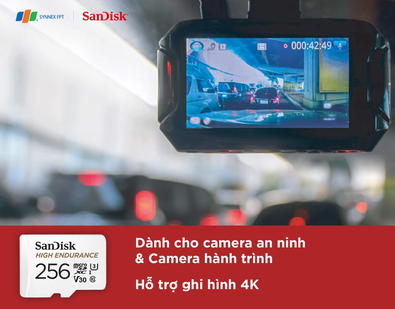 SanDisk High Endurance: Những thông số ấn tượng cho một thẻ ghi hình - Ảnh 2. SanDisk High Endurance: Những thông số ấn tượng cho một thẻ ghi hình - Ảnh 2.