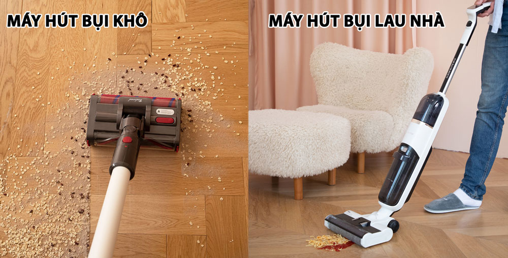 Máy hút bụi và máy hút bụi lau nhà: Nên mua cái nào? - Ảnh 1. Máy hút bụi và máy hút bụi lau nhà: Nên mua cái nào? - Ảnh 1.