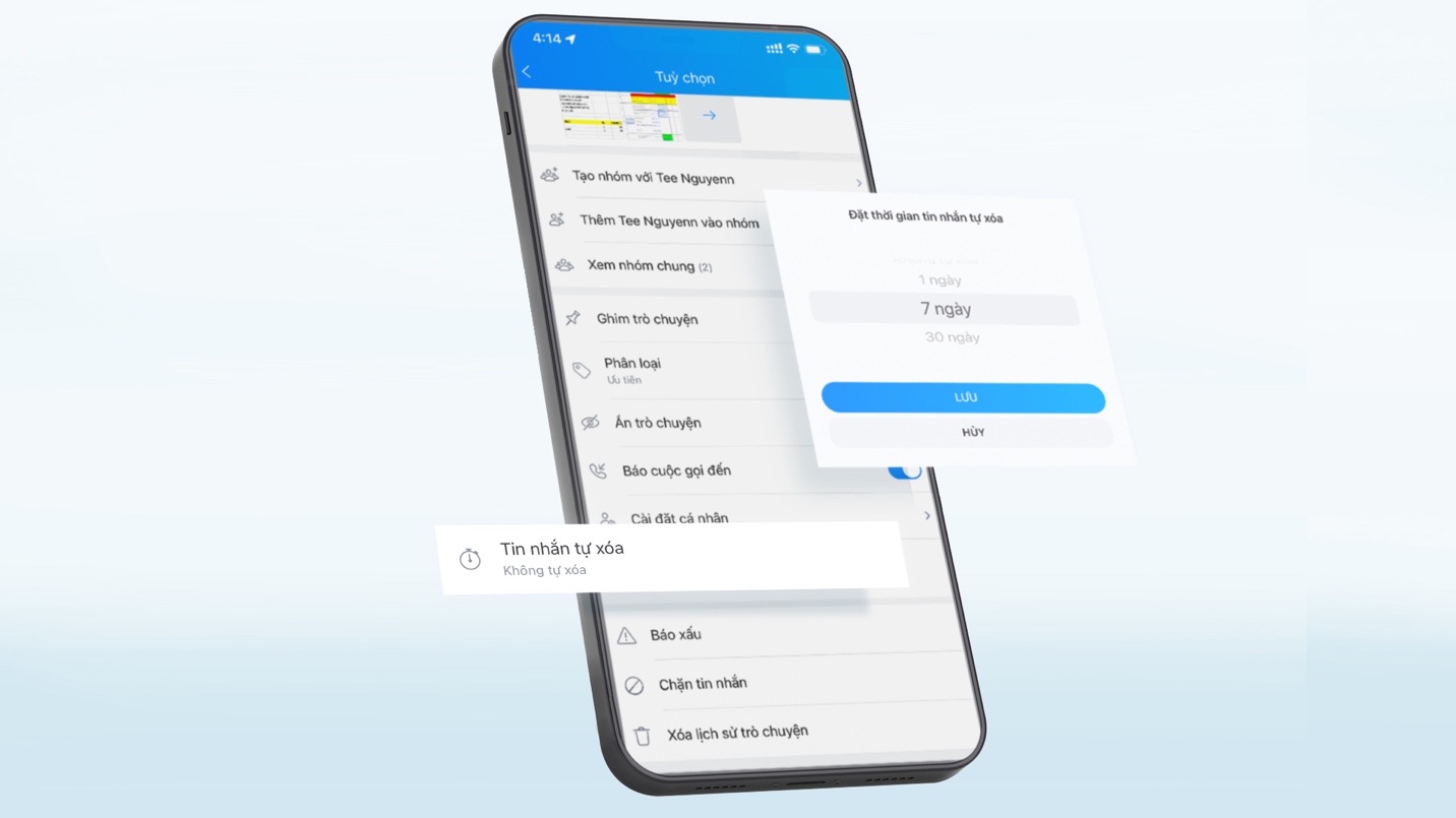 6 tính năng Zalo tăng cường riêng tư và bảo mật cho người dùng - Ảnh 3. 6 tính năng Zalo tăng cường riêng tư và bảo mật cho người dùng - Ảnh 3.