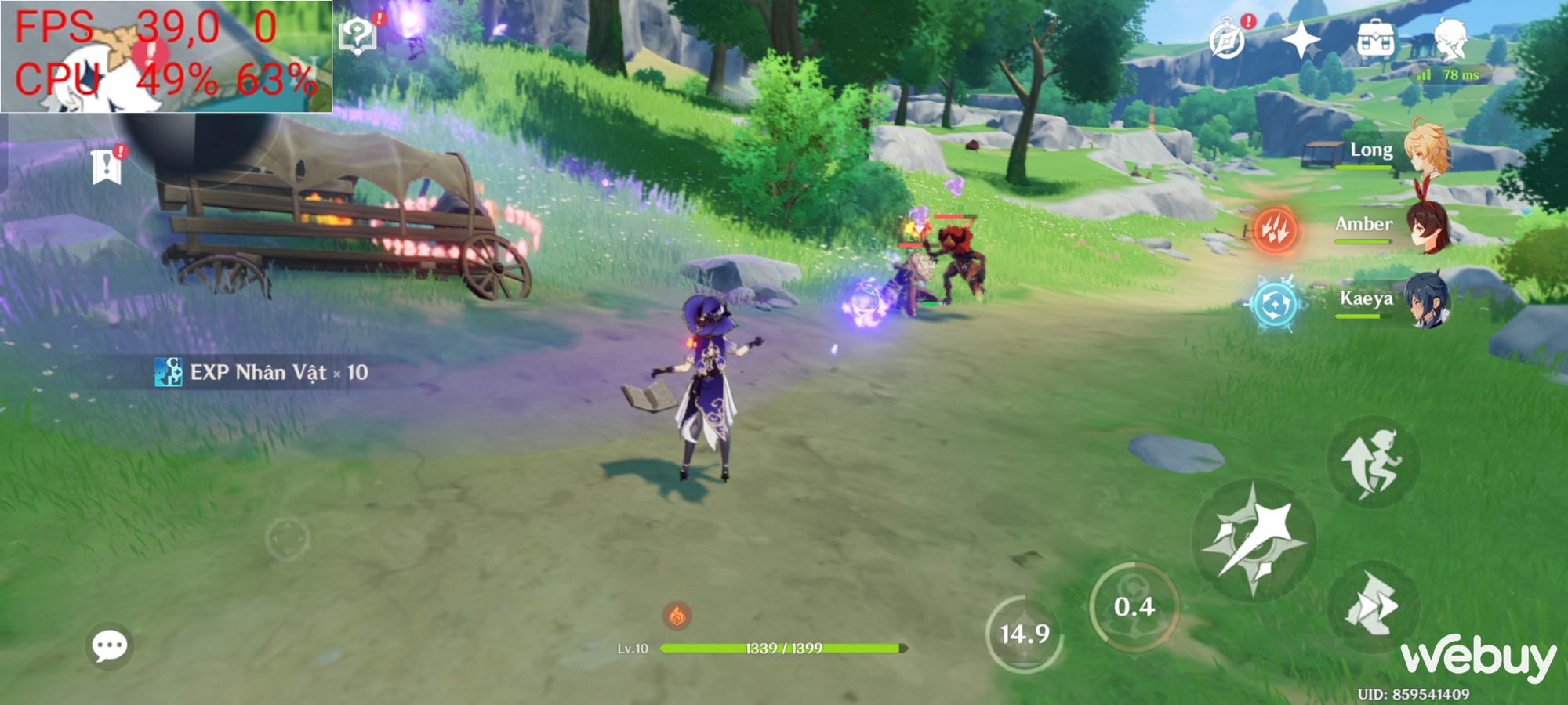 Đ&aacute;nh gi&aacute; hiệu năng chơi game OPPO Reno 8 5G: - Ảnh 18.