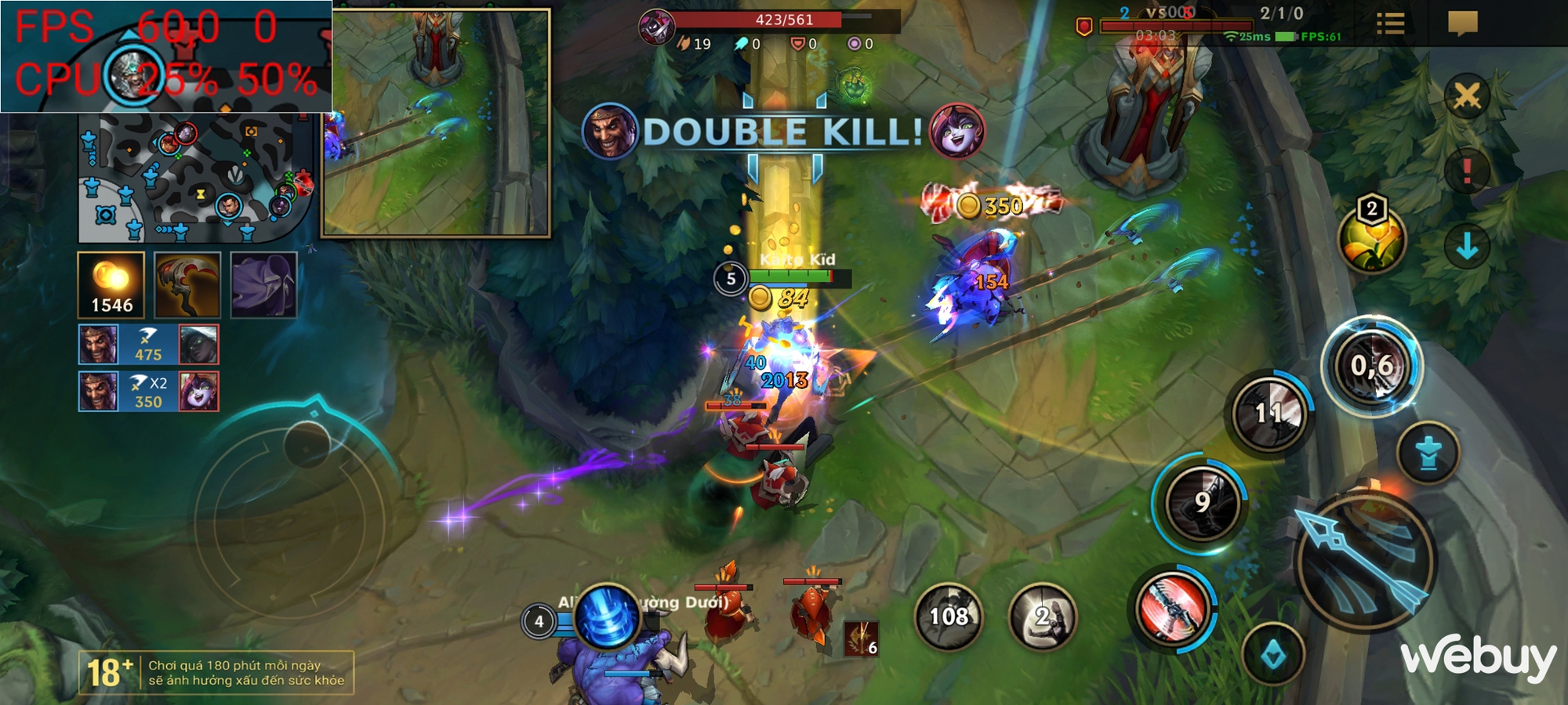 Đ&aacute;nh gi&aacute; hiệu năng chơi game OPPO Reno 8 5G: - Ảnh 9.