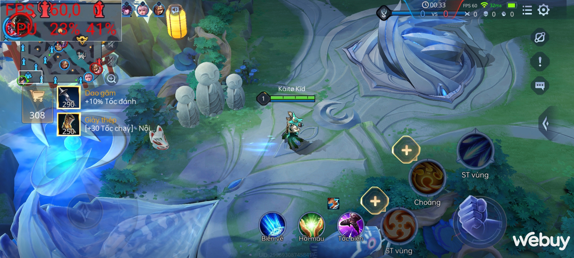 Đ&aacute;nh gi&aacute; hiệu năng chơi game OPPO Reno 8 5G: - Ảnh 5.