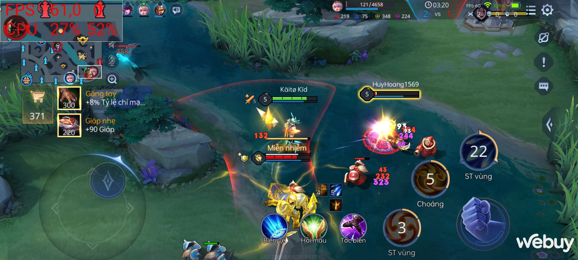 Đ&aacute;nh gi&aacute; hiệu năng chơi game OPPO Reno 8 5G: - Ảnh 6.