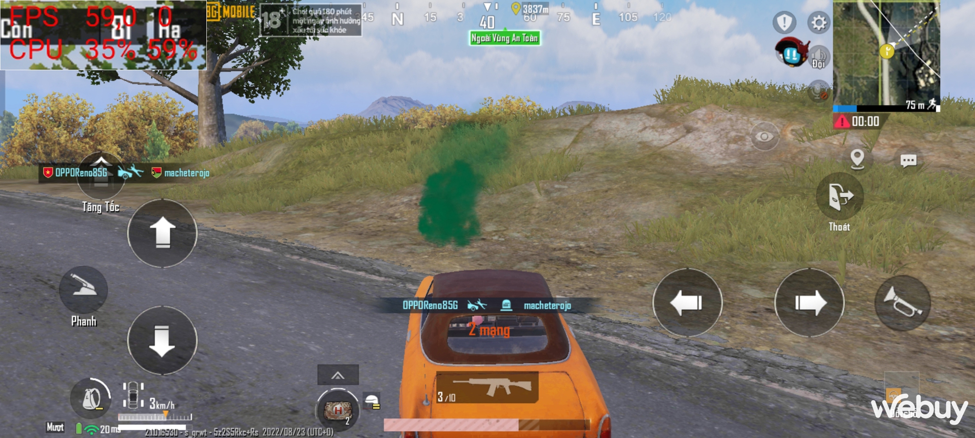 Đ&aacute;nh gi&aacute; hiệu năng chơi game OPPO Reno 8 5G: - Ảnh 15.