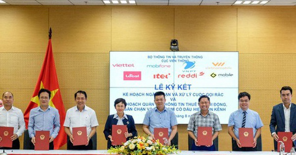 Các nhà mạng ký cam kết chặn cuộc gọi rác, kêu gọi sự hỗ trợ từ người dùng - Ảnh 1. Các nhà mạng ký cam kết chặn cuộc gọi rác, kêu gọi sự hỗ trợ từ người dùng - Ảnh 1.