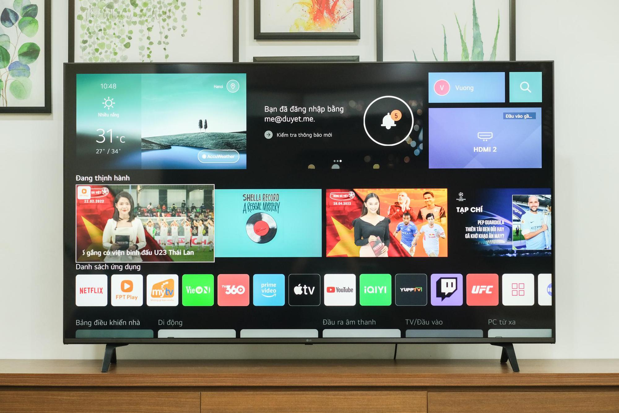 Người dùng nhận định về TV LG UHD 2022: Ngập tràn công nghệ nhưng mức giá vẫn phải chăng - Ảnh 4. Người dùng nhận định về TV LG UHD 2022: Ngập tràn công nghệ nhưng mức giá vẫn phải chăng - Ảnh 4.