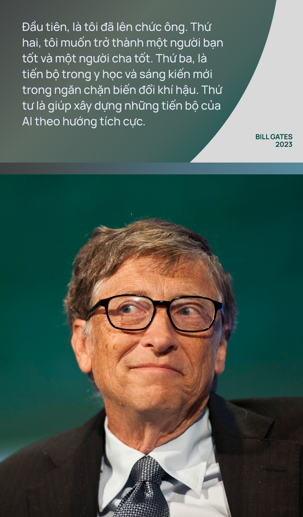 Cư dân mạng hỏi, tỷ phú Bill Gates trả lời về trí tuệ nhân tạo và ChatGPT - Ảnh 2. Cư dân mạng hỏi, tỷ phú Bill Gates trả lời về trí tuệ nhân tạo và ChatGPT - Ảnh 2.