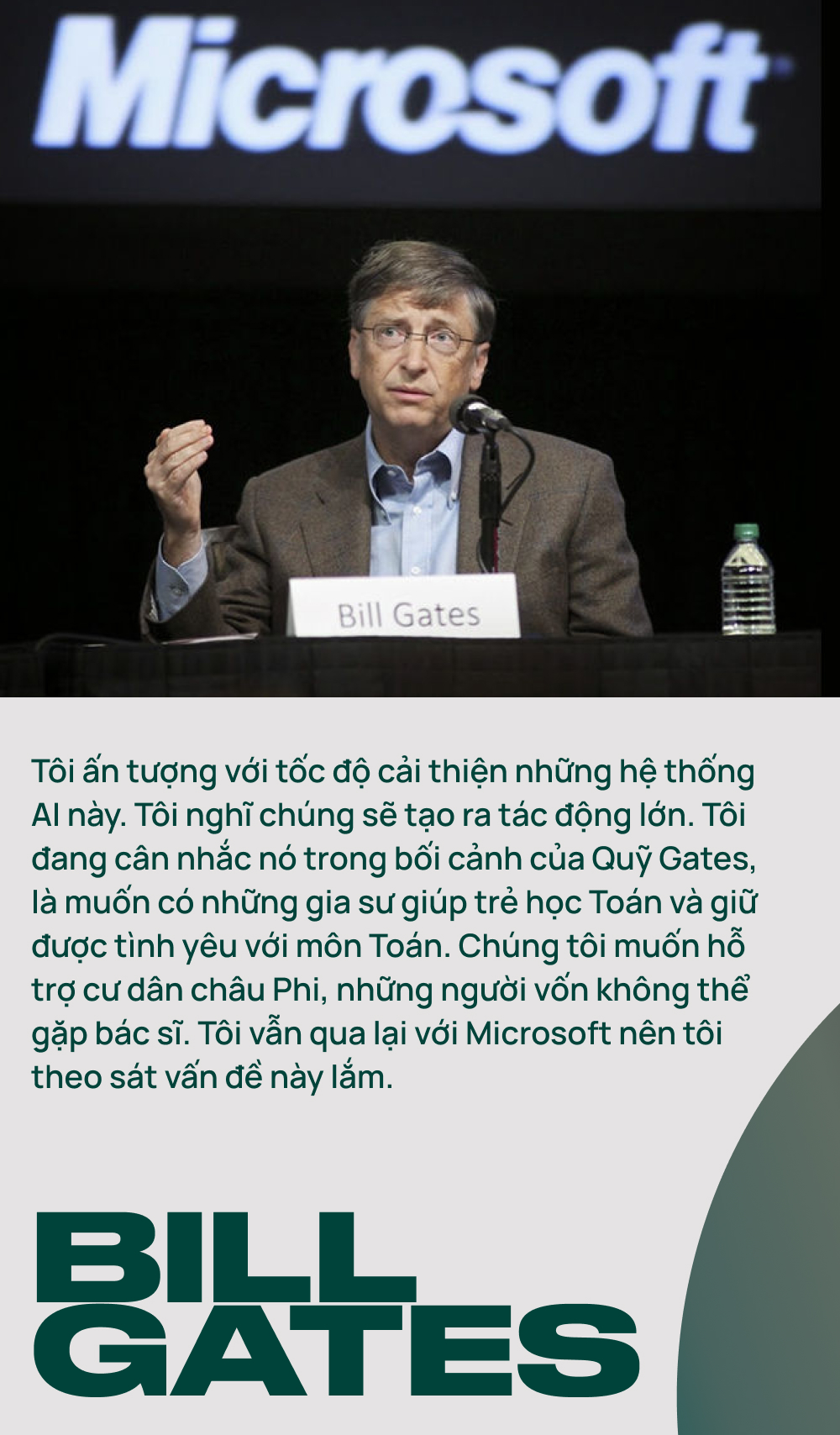 Cư dân mạng hỏi, tỷ phú Bill Gates trả lời về trí tuệ nhân tạo và ChatGPT - Ảnh 3. Cư dân mạng hỏi, tỷ phú Bill Gates trả lời về trí tuệ nhân tạo và ChatGPT - Ảnh 3.