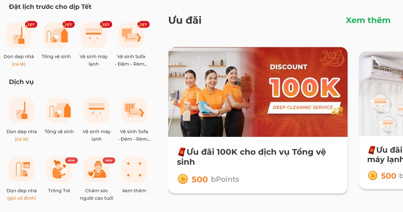 3 ứng dụng gọi giúp việc để Tết này đỡ mệt mỏi vì dọn dẹp nhà cửa - Ảnh 5. 3 ứng dụng gọi giúp việc để Tết này đỡ mệt mỏi vì dọn dẹp nhà cửa - Ảnh 5.