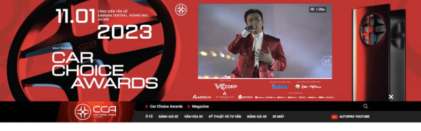 Những con số ấn tượng trong Livestream Gala Car Choice Awards 2022: Cả triệu lượt xem trên 163 kênh phát - Ảnh 2. Những con số ấn tượng trong Livestream Gala Car Choice Awards 2022: Cả triệu lượt xem trên 163 kênh phát - Ảnh 2.