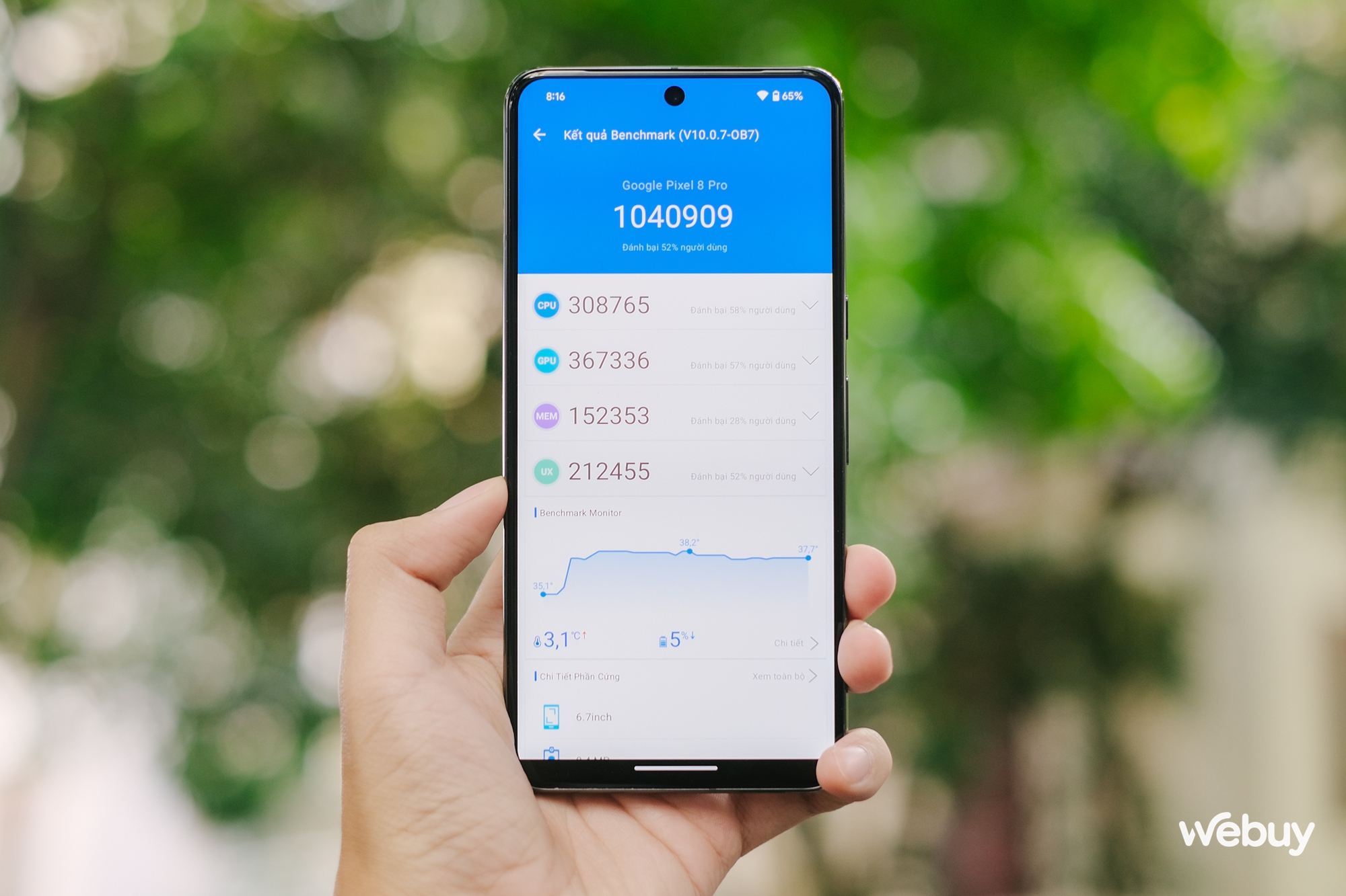 Trên tay Pixel 8 Pro: Cầm thích hơn iPhone 15 Pro Max, giá về Việt Nam gần 30 triệu - Ảnh 12. Trên tay Pixel 8 Pro: Cầm thích hơn iPhone 15 Pro Max, giá về Việt Nam gần 30 triệu - Ảnh 12.