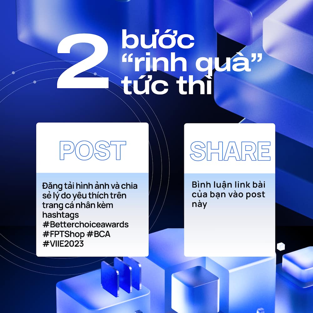 Tham gia minigame Better Choice Awards, đem robot hút bụi 'xịn' về nhà - Ảnh 4. Tham gia minigame Better Choice Awards, đem robot hút bụi 'xịn' về nhà - Ảnh 4.