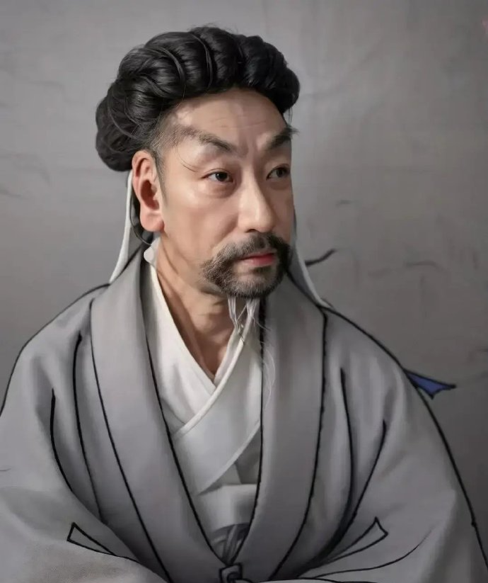AI vẽ lại chân dung Gia Cát Lượng, hậu thế: "Trên phim đẹp trai đầy khí chất, sao hình vẽ lại thành ra như vậy?" - Ảnh 3. AI vẽ lại chân dung Gia Cát Lượng, hậu thế: "Trên phim đẹp trai đầy khí chất, sao hình vẽ lại thành ra như vậy?" - Ảnh 3.
