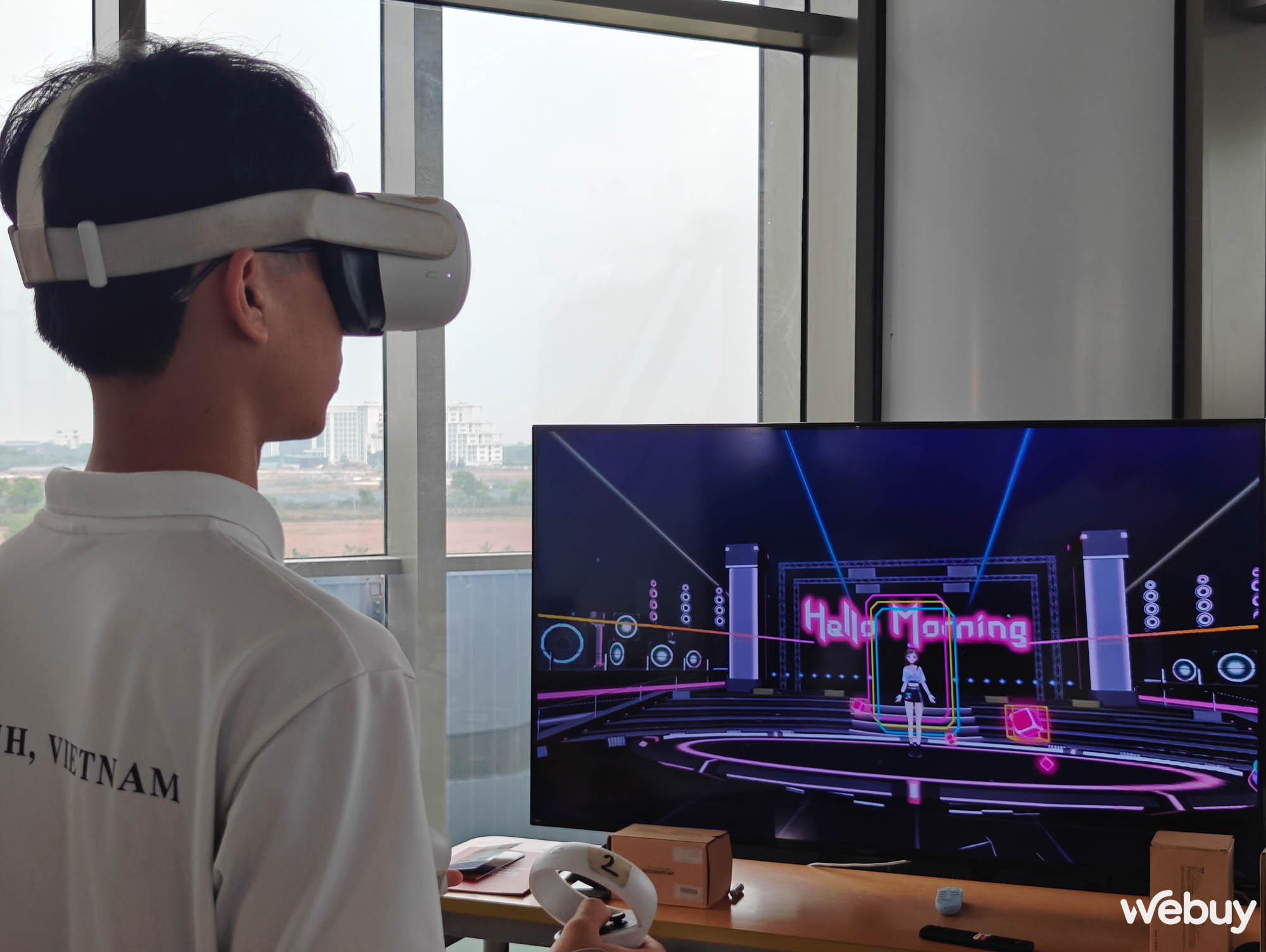 Không khí sôi động tại Triển lãm quốc tế đổi mới sáng tạo Việt Nam (VIIE 2023) - Ảnh 12. Không khí sôi động tại Triển lãm quốc tế đổi mới sáng tạo Việt Nam (VIIE 2023) - Ảnh 12.