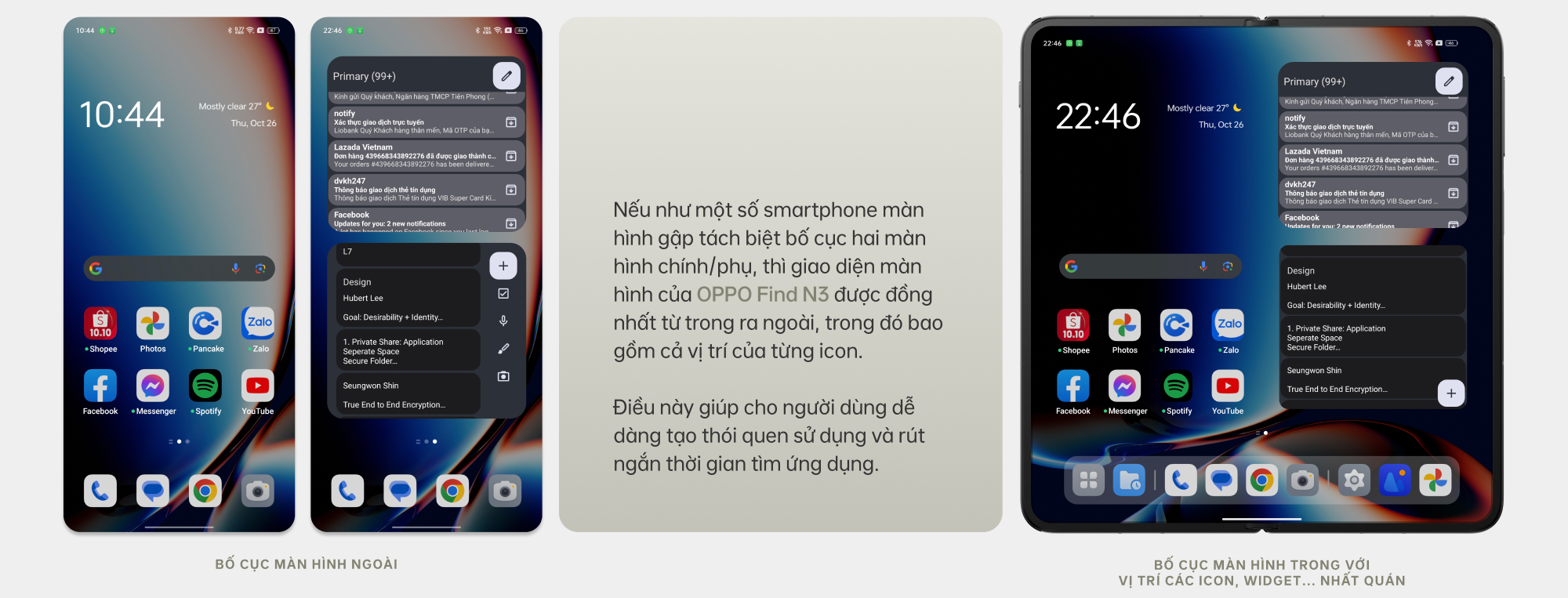 Đ&aacute;nh gi&aacute; OPPO Find N3: Ti&ecirc;u chuẩn mới của điện thoại m&agrave;n h&igrave;nh gập - Ảnh 18.