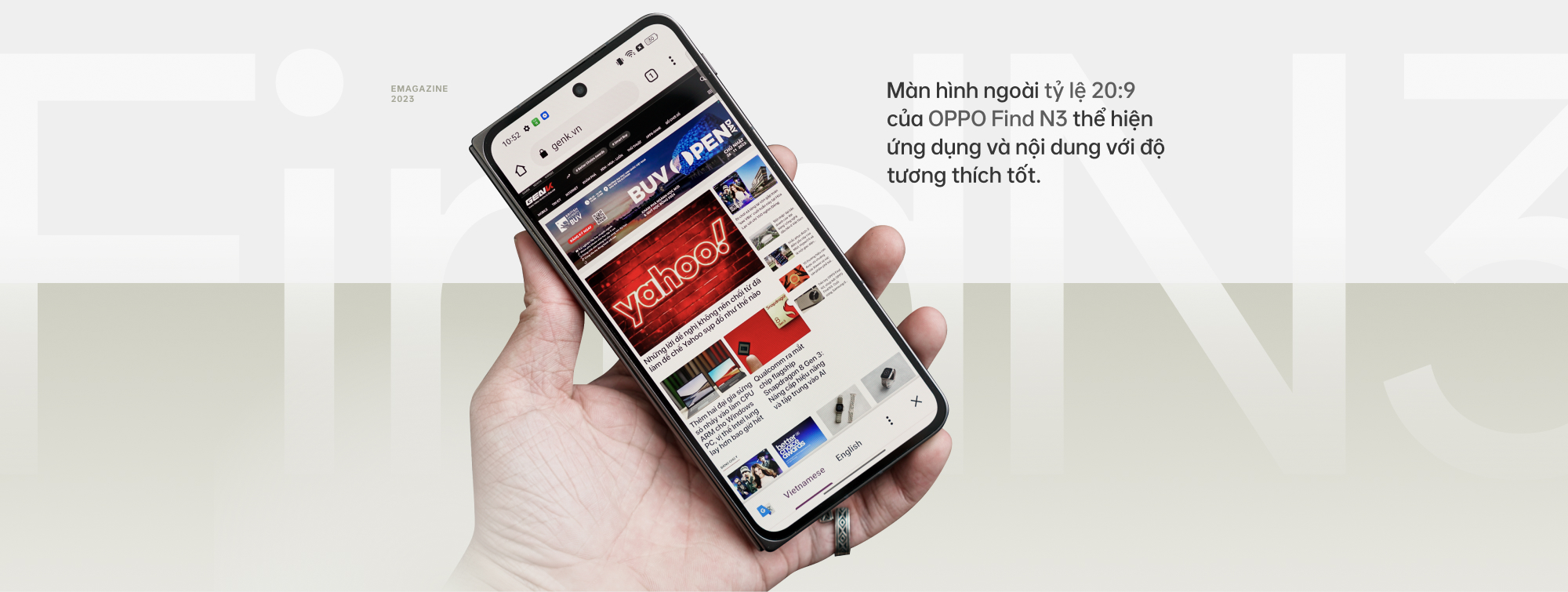 Đ&aacute;nh gi&aacute; OPPO Find N3: Ti&ecirc;u chuẩn mới của điện thoại m&agrave;n h&igrave;nh gập - Ảnh 8.