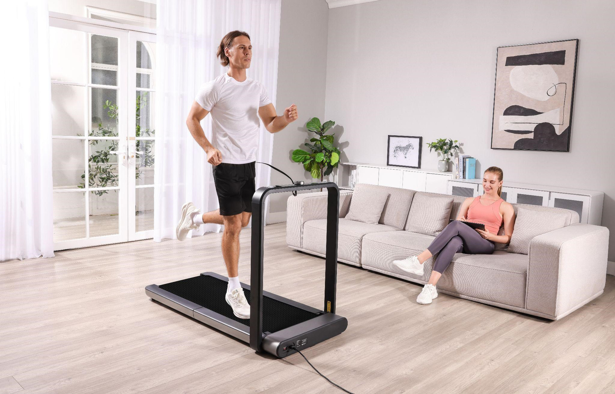 Máy chạy bộ gấp gọn Kingsmith X21: Trải nghiệm tập tại nhà tiện lợi chưa từng thấy nhờ thiết kế gấp gọn sáng tạo - Ảnh 2. Máy chạy bộ gấp gọn Kingsmith X21: Trải nghiệm tập tại nhà tiện lợi chưa từng thấy nhờ thiết kế gấp gọn sáng tạo - Ảnh 2.