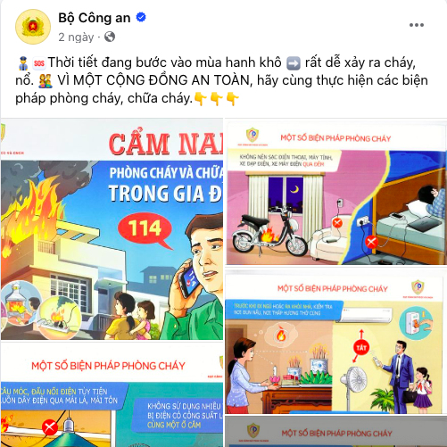 Bộ Công an công bố kênh Facebook chính thức - rất nhiều cảnh báo nóng về tội phạm mới người dân cần biết - Ảnh 3. Bộ Công an công bố kênh Facebook chính thức - rất nhiều cảnh báo nóng về tội phạm mới người dân cần biết - Ảnh 3.