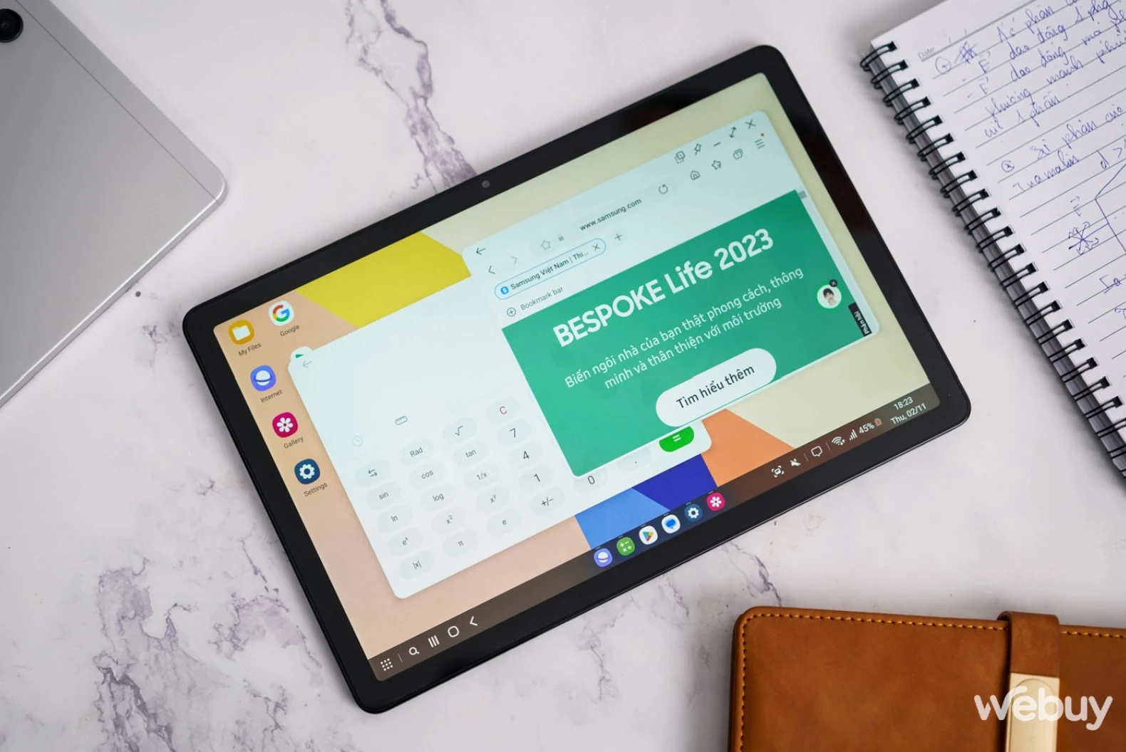Tại sao nói Galaxy Tab A9 Series là dòng máy tính bảng sinh ra để 'vừa làm, vừa chơi'?- Ảnh 5. Tại sao nói Galaxy Tab A9 Series là dòng máy tính bảng sinh ra để 'vừa làm, vừa chơi'?- Ảnh 5.
