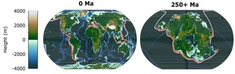 Pangea Ultima: Siêu lục địa trong tương lai của Trái Đất - Ảnh 2. Pangea Ultima: Siêu lục địa trong tương lai của Trái Đất - Ảnh 2.