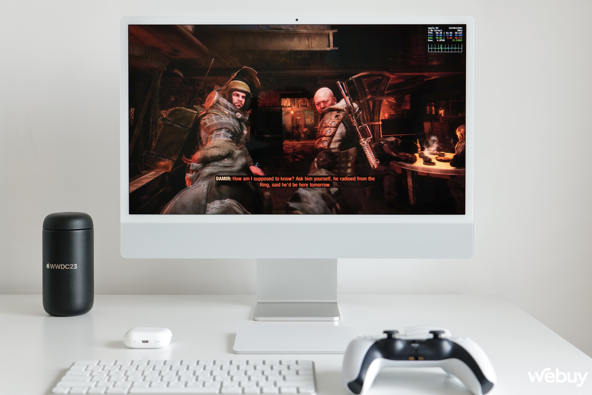 Mở hộp iMac M3 ch&iacute;nh h&atilde;ng: Ai bảo m&aacute;y Mac kh&ocirc;ng chơi được game?- Ảnh 24.