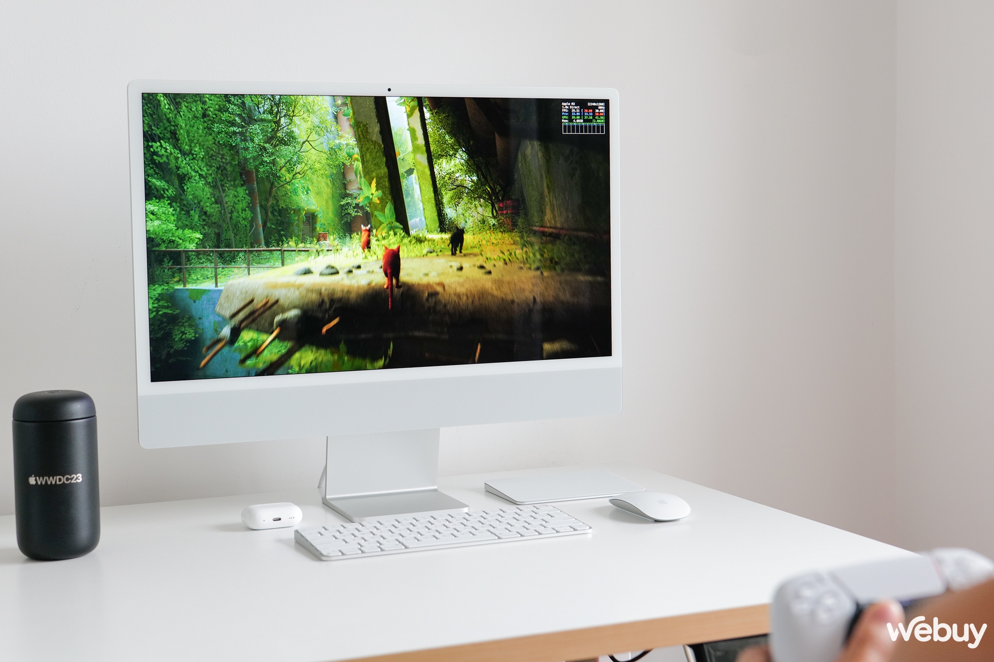Mở hộp iMac M3 ch&iacute;nh h&atilde;ng: Ai bảo m&aacute;y Mac kh&ocirc;ng chơi được game?- Ảnh 23.