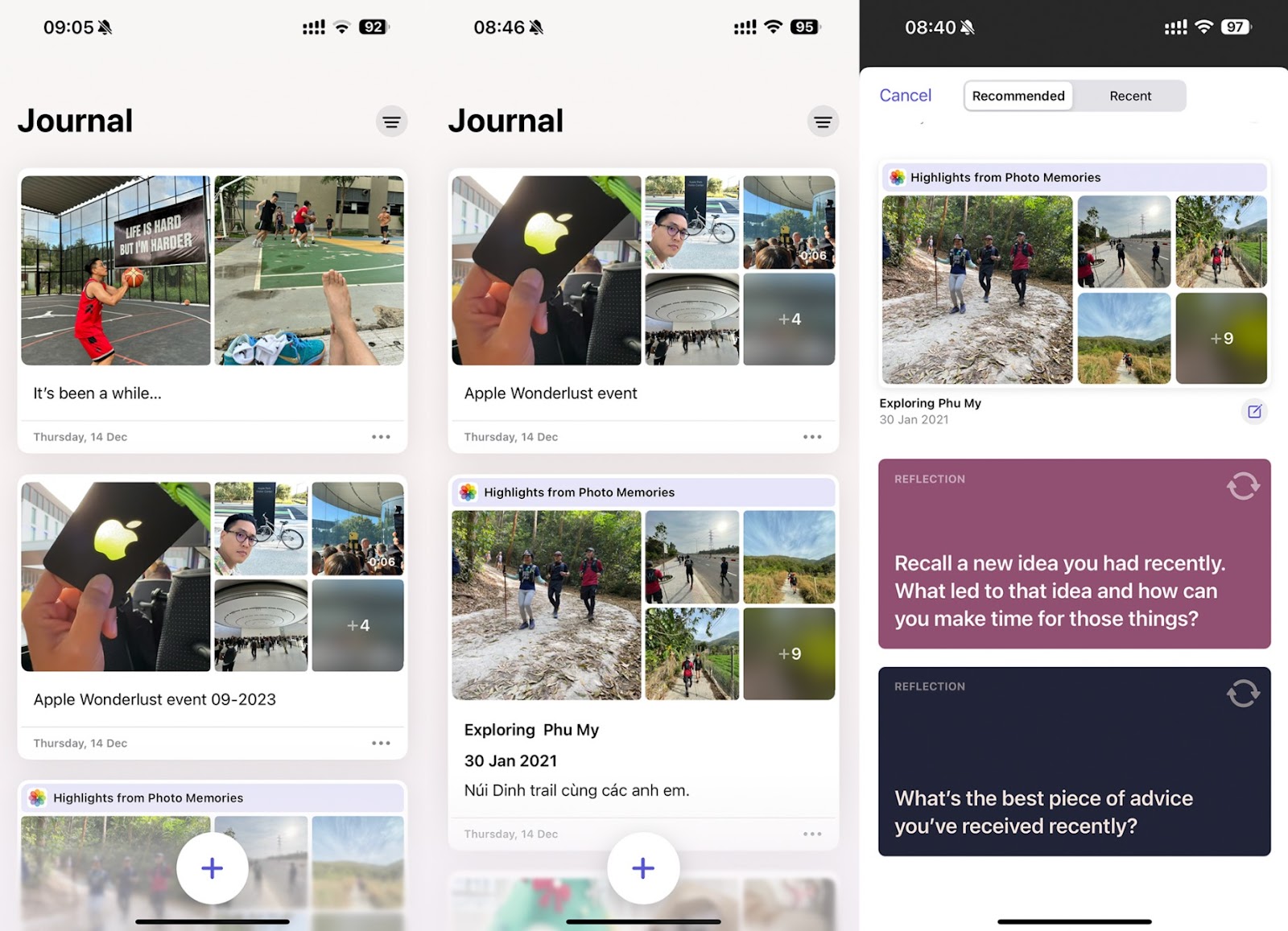 Apple ra mắt ứng dụng Journal: Kh&ocirc;ng chỉ l&agrave; nhật k&yacute;, m&agrave; c&ograve;n l&agrave; nơi ch&uacute;ng ta t&igrave;m về k&yacute; ức của m&igrave;nh- Ảnh 2.