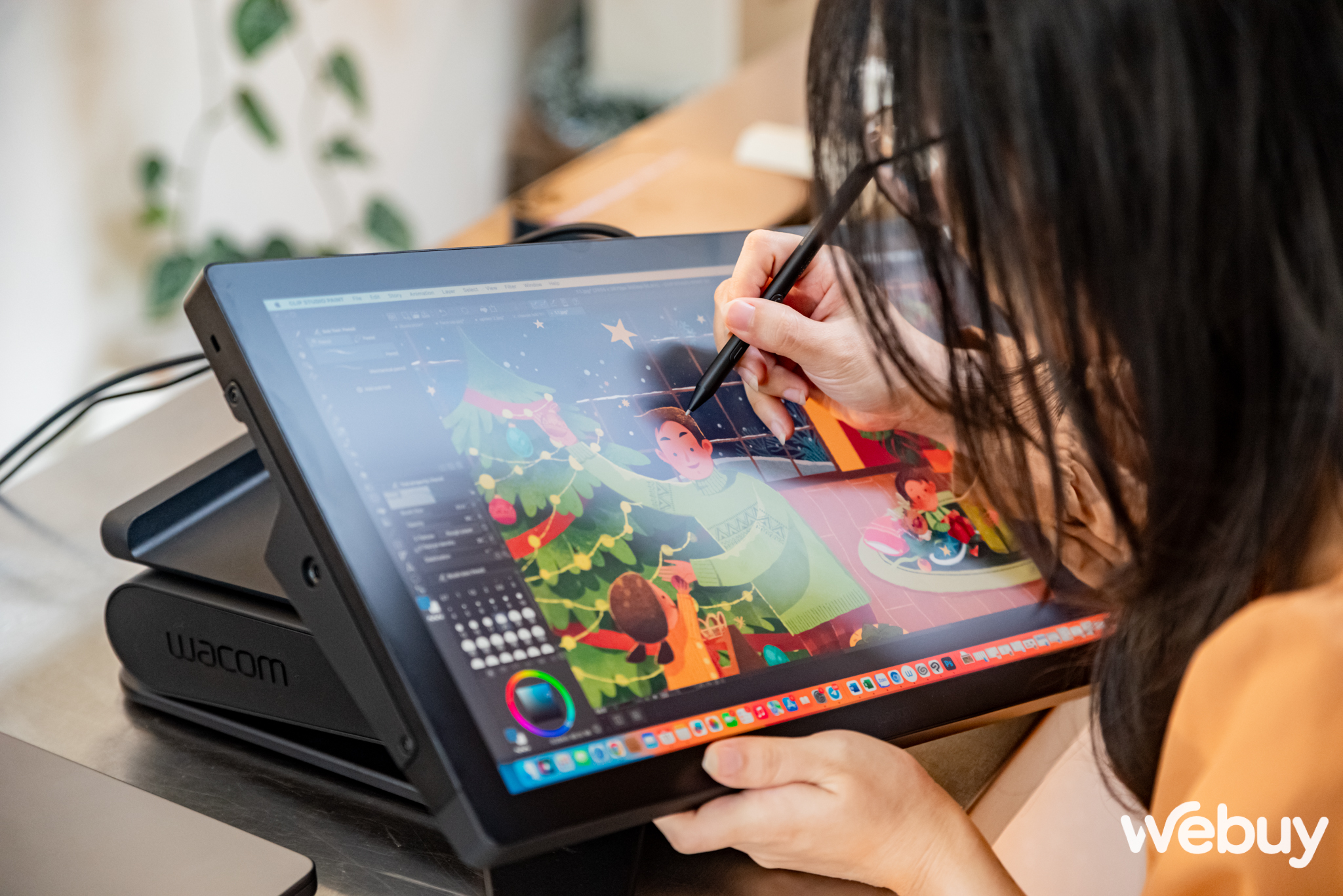 Cận cảnh bảng vẽ Wacom Cintiq Pro 17, bộ c&ocirc;ng cụ m&agrave; d&acirc;n s&aacute;ng tạo, thiết kế đồ hoạ &ldquo;chỉ biết ước&rdquo;- Ảnh 27.