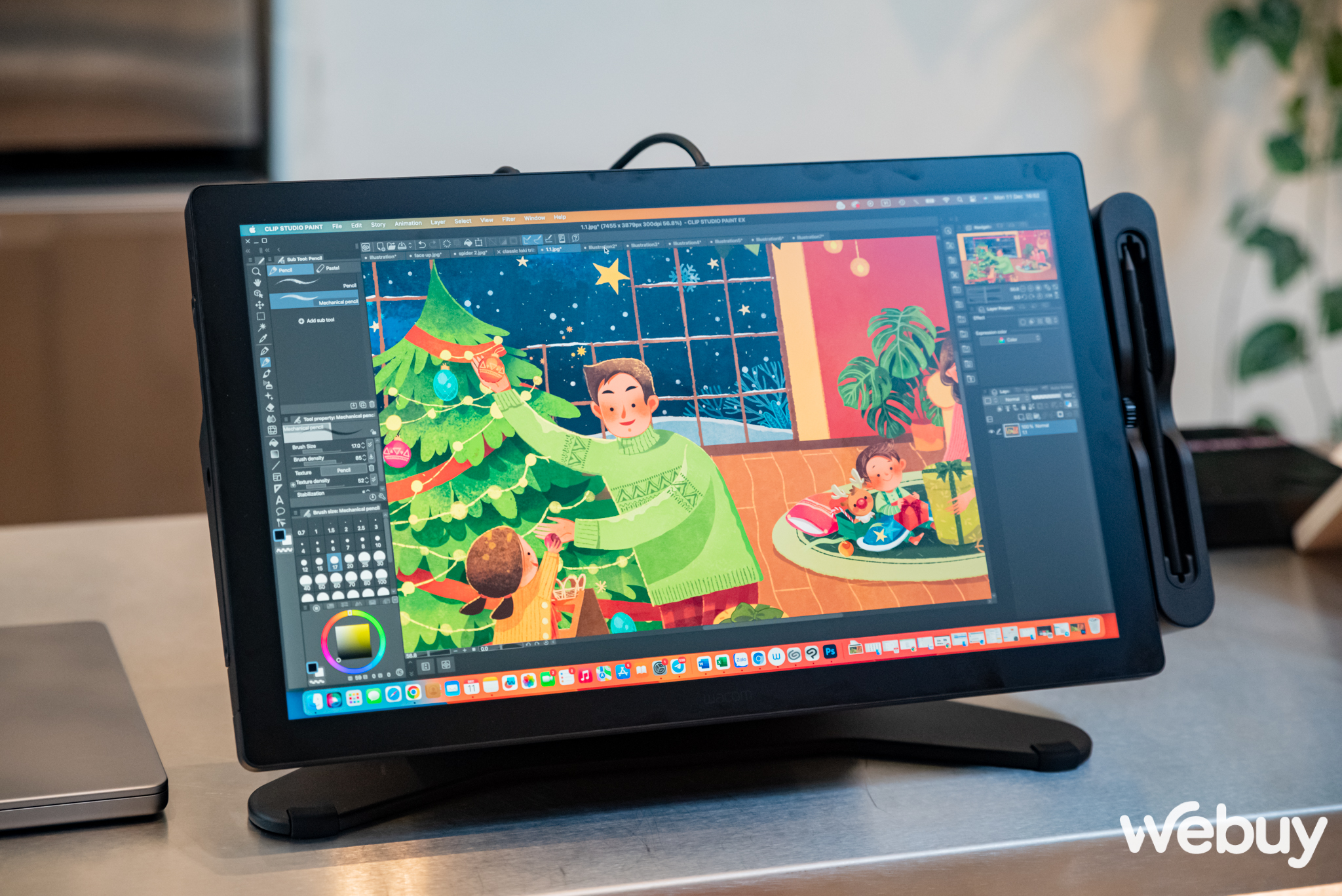 Cận cảnh bảng vẽ Wacom Cintiq Pro 17, bộ c&ocirc;ng cụ m&agrave; d&acirc;n s&aacute;ng tạo, thiết kế đồ hoạ &ldquo;chỉ biết ước&rdquo;- Ảnh 33.