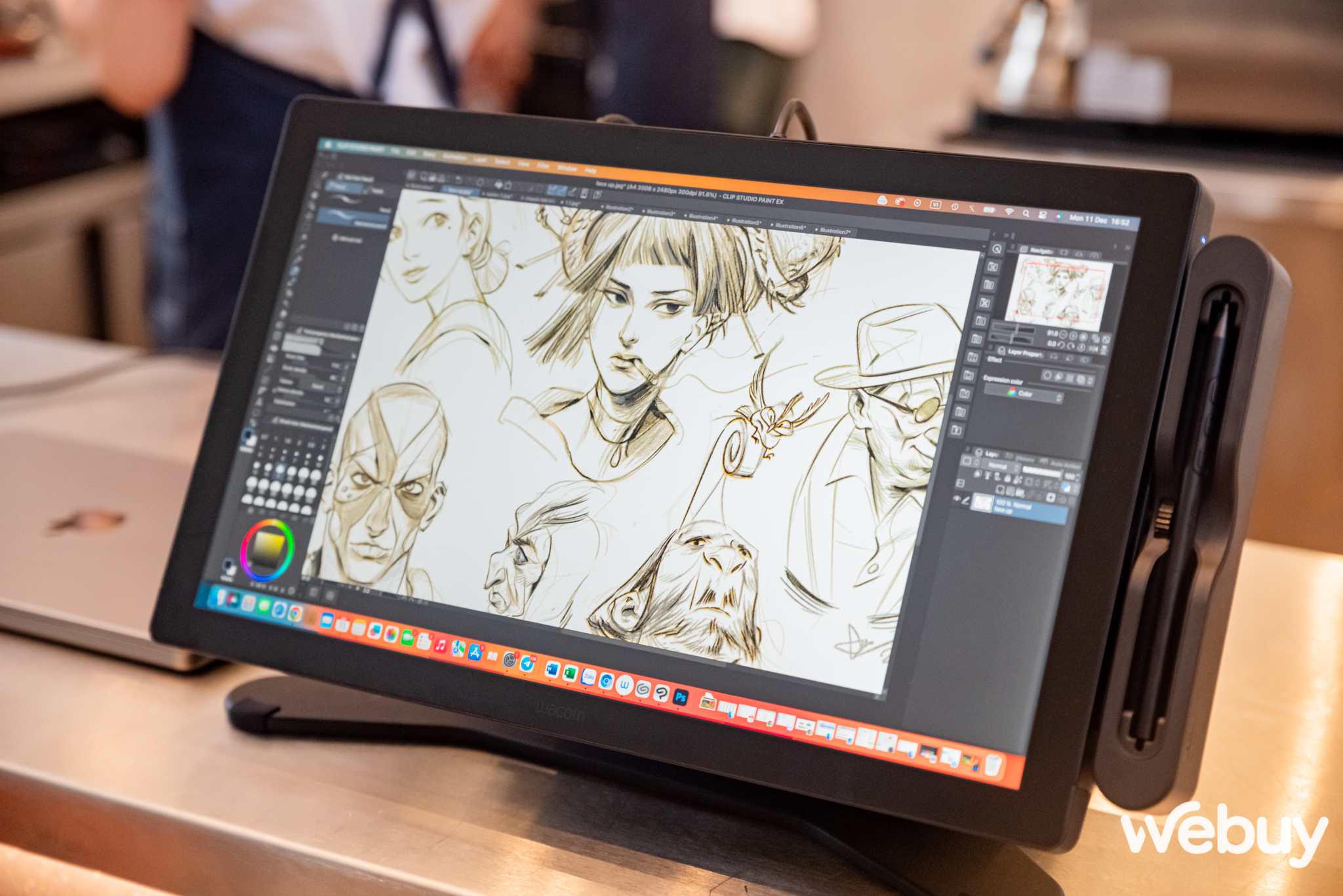 Cận cảnh bảng vẽ Wacom Cintiq Pro 17, bộ c&ocirc;ng cụ m&agrave; d&acirc;n s&aacute;ng tạo, thiết kế đồ hoạ &ldquo;chỉ biết ước&rdquo;- Ảnh 34.